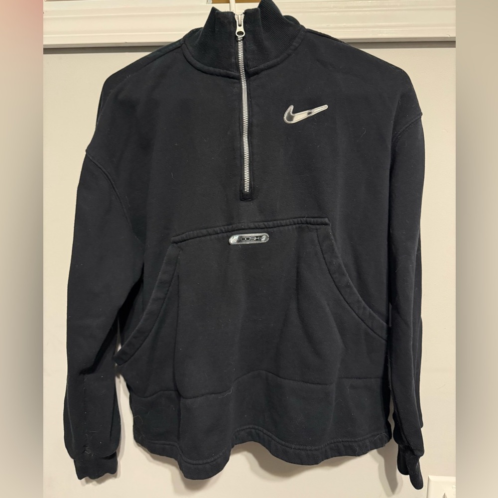 Women’s Nike Black Half-Zip Pullover